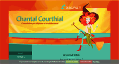 Desktop Screenshot of chantal-courthial-voyance.com