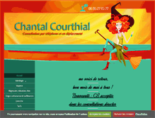 Tablet Screenshot of chantal-courthial-voyance.com